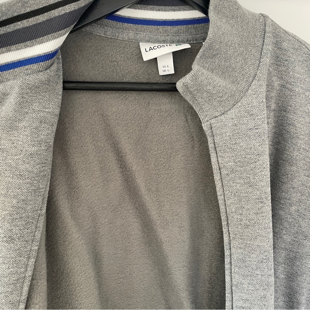 Lacoste Men’s Fleece Lined Zip Up - Picture 6 of 7